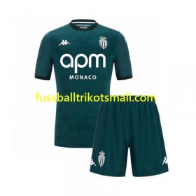 Fußballtrikots AS Monaco Kinder 2024-2025 Kurzarm Auswärts-trikot kaufen
